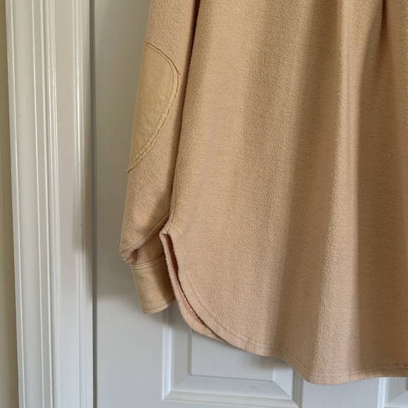 Free People Ruby Shacket in Sweetheart Sunrise Size Small - Picture 7 of 9